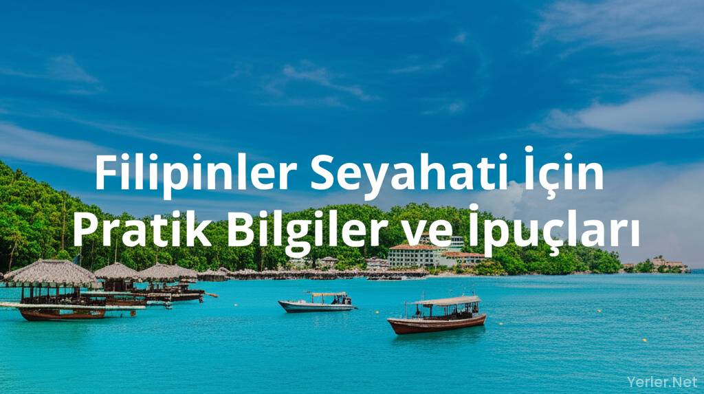 Filipinler Seyahati İçin Pratik Bilgiler ve İpuçları