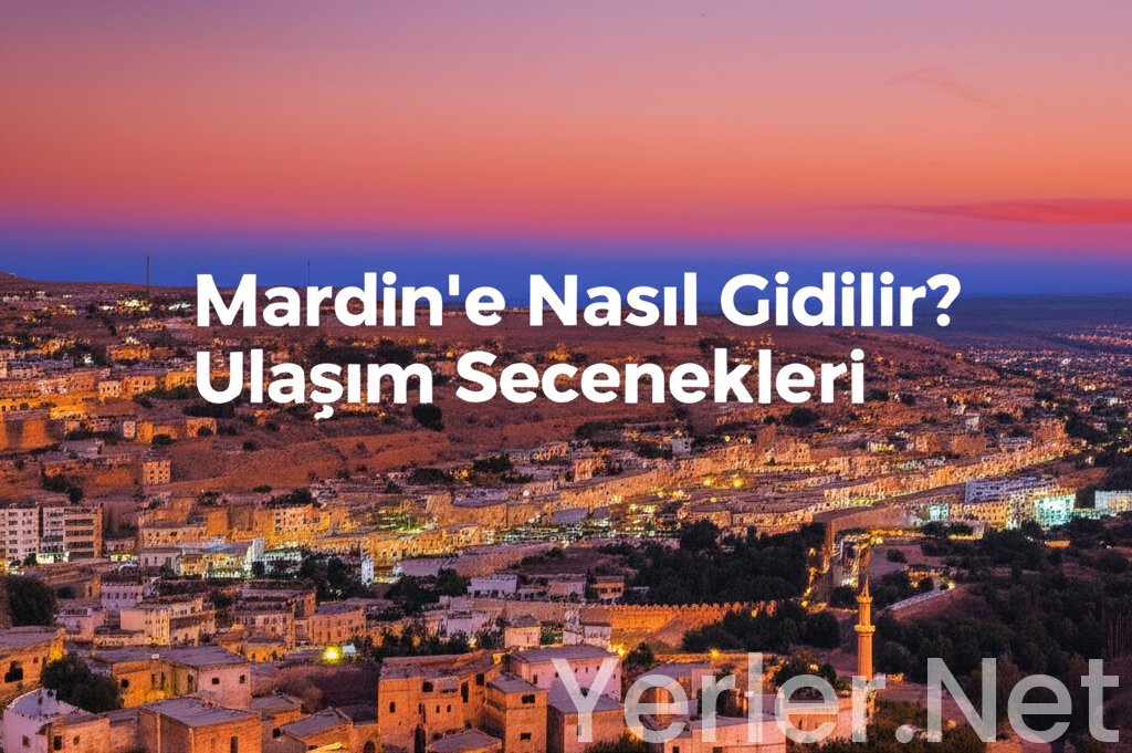 Mardin'e Nasıl Gidilir? Ulaşım Seçenekleri